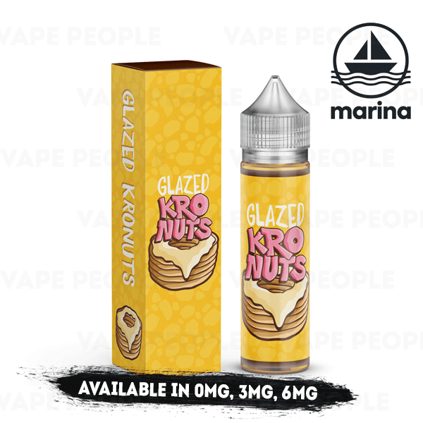 Glazed Kronuts vape liquid by Donuts - 50ml Short Fill - Buy UK