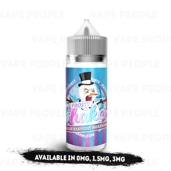 Frosty Shakes - Blue Raspberry Milkshake vape liquid by Dr Frost - 100ml Short Fill - Buy UK