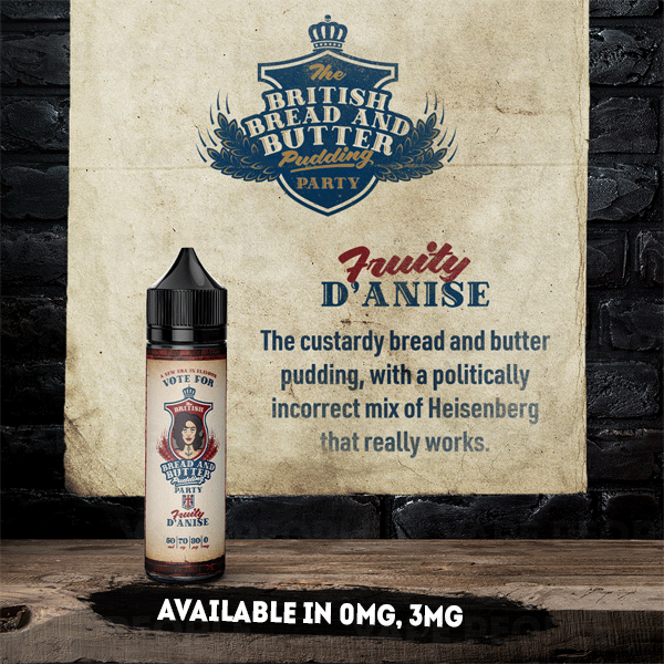 Fruity D’anise vape liquid by BBBPP - 50ml Short Fill - Buy UK