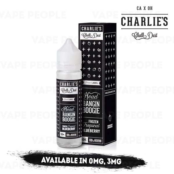 Head Bangin Boogie vape liquid by Charlie's Chalk Dust - 50ml Short Fill - Buy UK