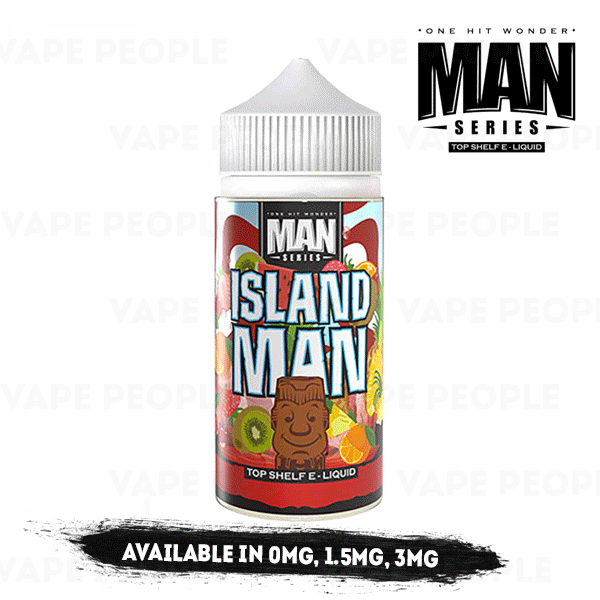 Island Man vape liquid by One Hit Wonder - 100ml Short Fill - Buy UK