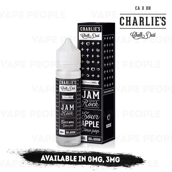 Jam Rock vape liquid by Charlie's Chalk Dust - 50ml Short Fill - Buy UK