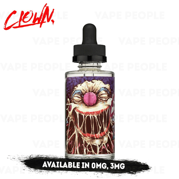 Laffy vape liquid by Clown - 50ml Short Fill - Buy UK