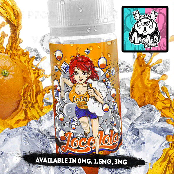 Loco Lola - Lola's Crush vape liquid by Momo Eliquids - 100ml Short Fill - Best E Liquids