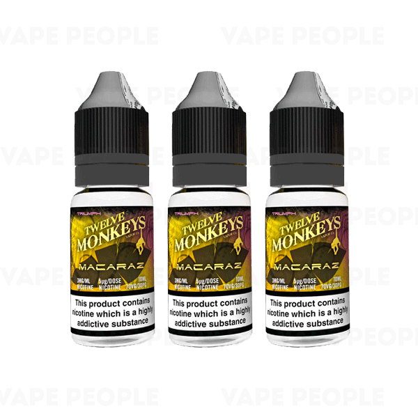 Macaraz vape liquid by Twelve Monkeys - 10ml, 30ml - Best E Liquids