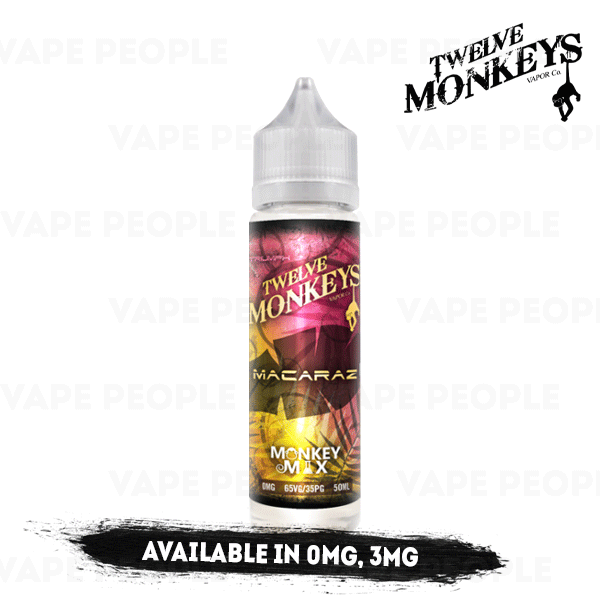 Macaraz vape liquid by Twelve Monkeys Mix Series - 50ml Short Fill - Best E Liquids