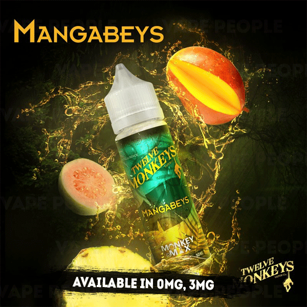 Mangabeys vape liquid by Twelve Monkeys Mix Series - 50ml Short Fill - Best E Liquids