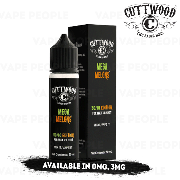 Mega Melons vape liquid by Cuttwood - 50ml Short Fill - Best E Liquids