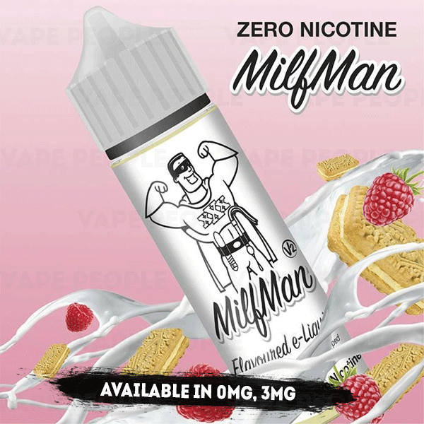 Milfman V2 vape liquid by Milkshake Range - 50ml Short Fill - Best E Liquids