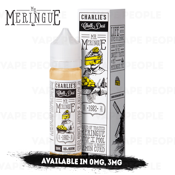 Lemon Pie vape liquid by Mr Meringue - 50ml Short Fill - Buy UK