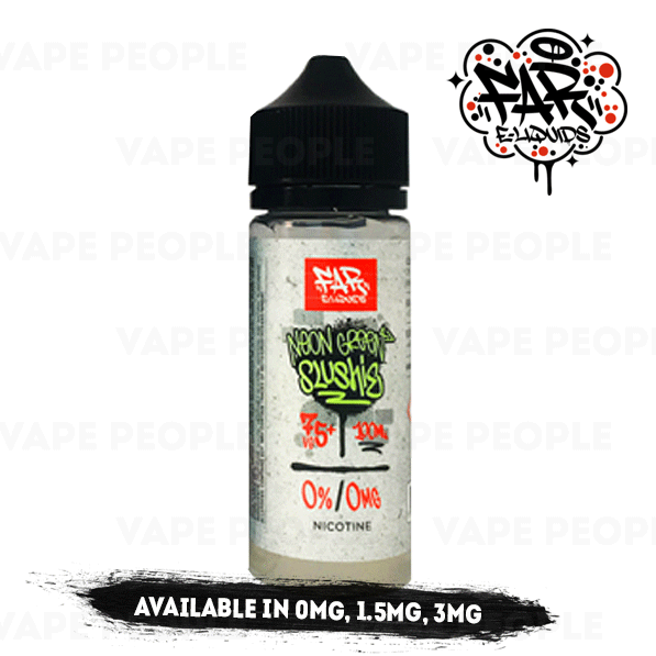 Neon Green Slushie vape liquid by Far E-liquids - 100ml Short Fill - Best E Liquids