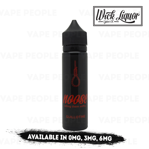 Noose - Guillotine vape liquid by Wick Liquor - 50ml Short Fill - Best E Liquids