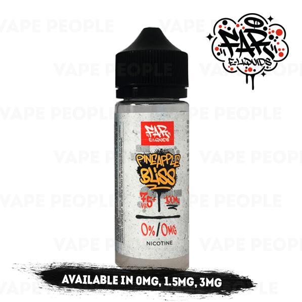 Pineapple Bliss vape liquid by Far E-liquids - 100ml Short Fill - Best E Liquids