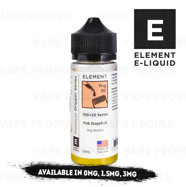 Pink Grapefruit (Png) vape liquid by Element E-liquids - 100ml Short Fill - Best E Liquids