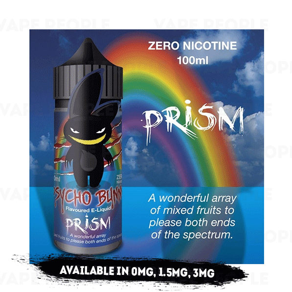 Prism vape liquid by Psycho Bunny - 100ml Short Fill - Best E Liquids