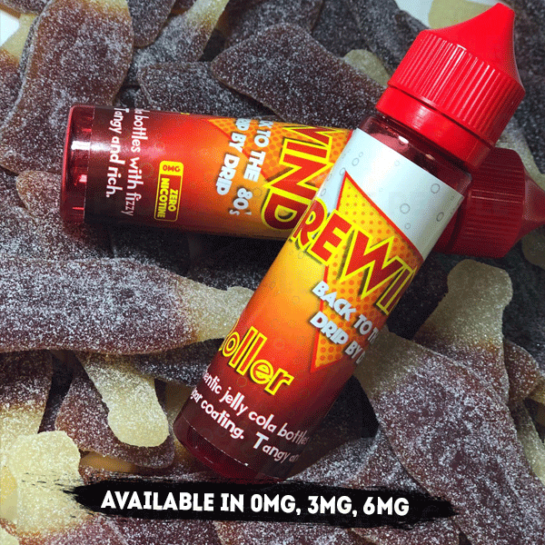 Rewind - Roller vape liquid by Wick Liquor - 50ml Short Fill - Best E Liquids