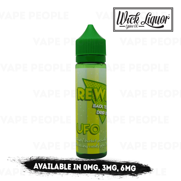 Rewind - UFO vape liquid by Wick Liquor - 50ml Short Fill - Best E Liquids