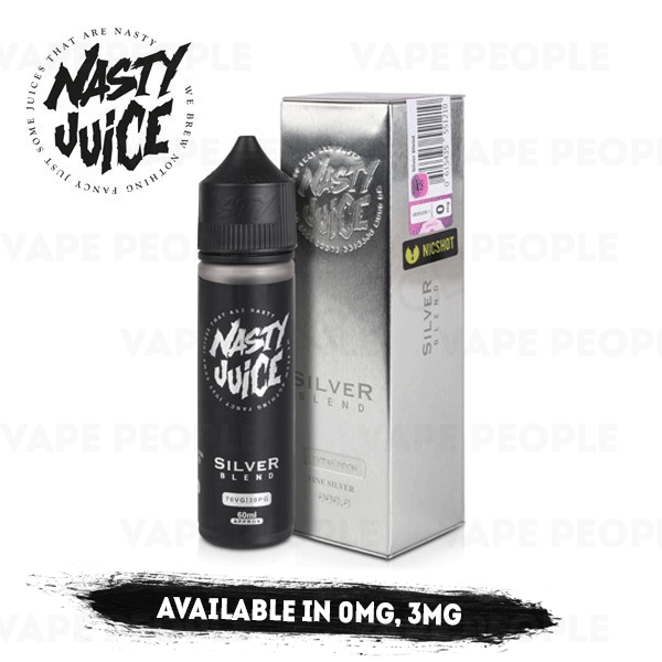 Silver Blend e-liquid by Nasty Juice Tobacco Series - 50ml Short Fill - Best E Liquids