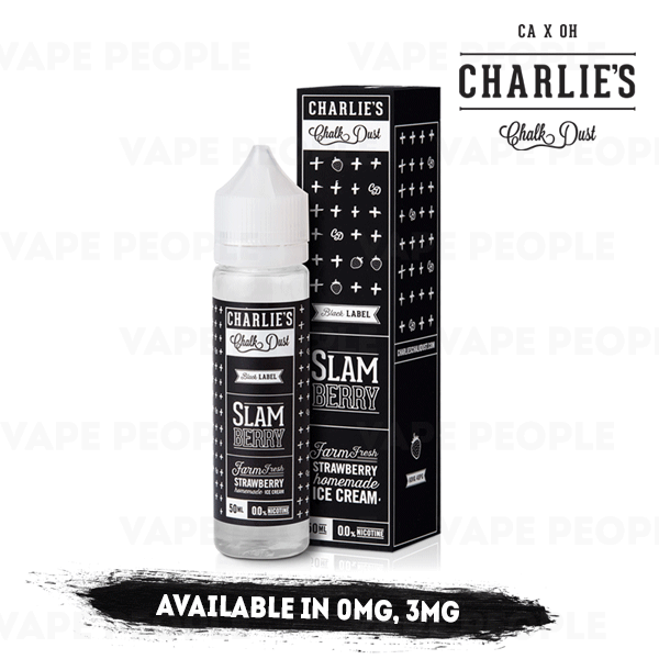 Slam Berry e-liquid by Charlie's Chalk Dust - 50ml Short Fill - Best E Liquids