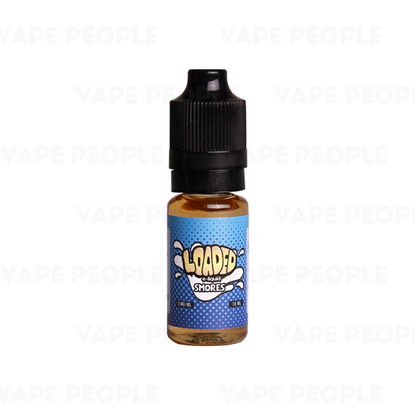 Smores vape liquid by Loaded - 10ml, 30ml, 60ml, 12 x 120ml Smores vape liquid by Loaded - 10ml, 30ml, 60ml, 12 x 120ml