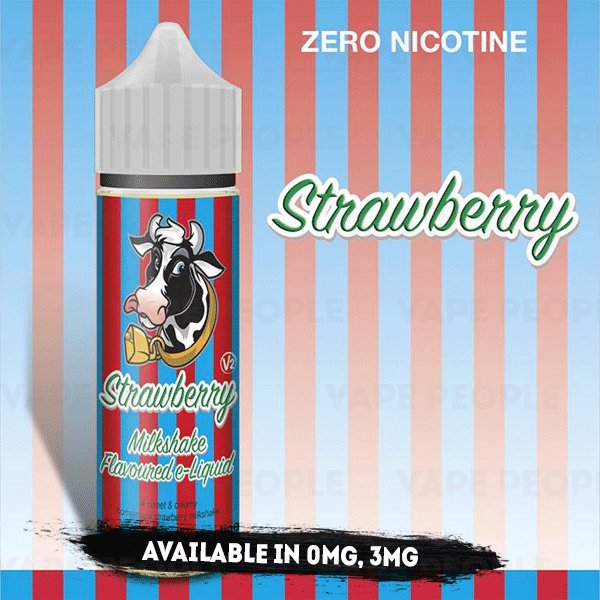 Strawberry Milkshake V2 e-liquid by Milkshake Range - 50ml Short Fill - Best E Liquids