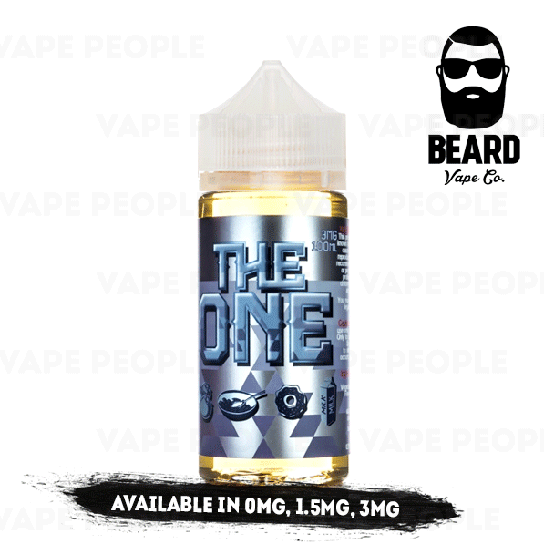 Frosted Donut Cereal Dipped in Blueberry Milk vape liquid by Beard Vape Co. - 100ml Short Fill - Buy UK