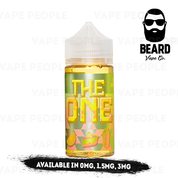 The One Lemon Crumble Tart vape liquid by Beard Vape Co. - 100ml Short Fill - Best E Liquids