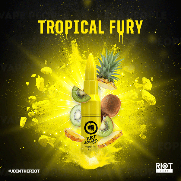Tropical Fury vape liquid by Riot Squad - 50ml Short Fill - Best E Liquids