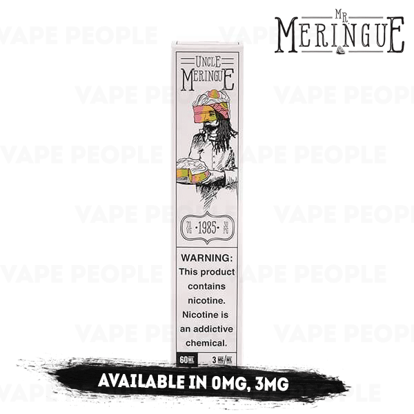 Uncle Meringue e-liquid by Mr Meringue - 50ml Short Fill - Best E Liquids