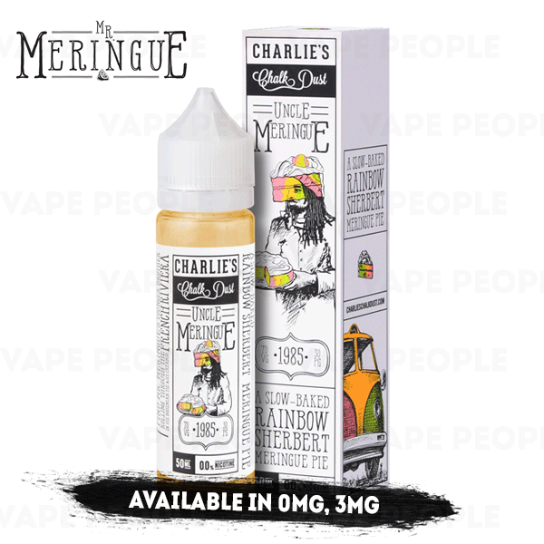 Uncle Meringue vape liquid by Mr Meringue - 50ml Short Fill - Best E Liquids