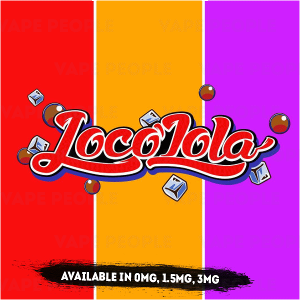 Loco Lola - Lola's Crush vape liquid by Momo Eliquids - 100ml Short Fill - Best E Liquids