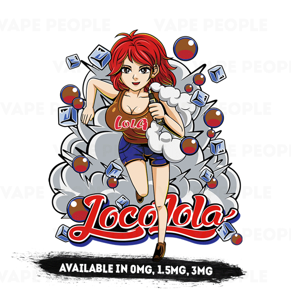 Loco Lola - Lola's Crush vape liquid by Momo Eliquids - 100ml Short Fill - Best E Liquids