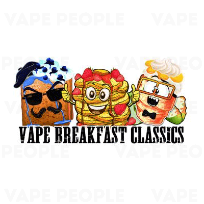 Pancake Man vape liquid by Vape Breakfast Classics - 100ml Short Fill - eJuice